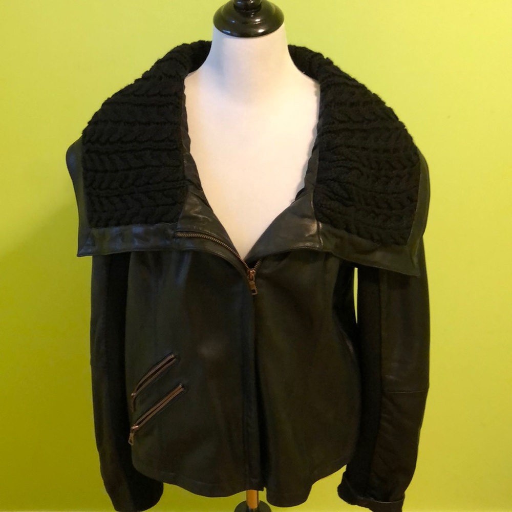 Sam Edelman Black Leather Jacket